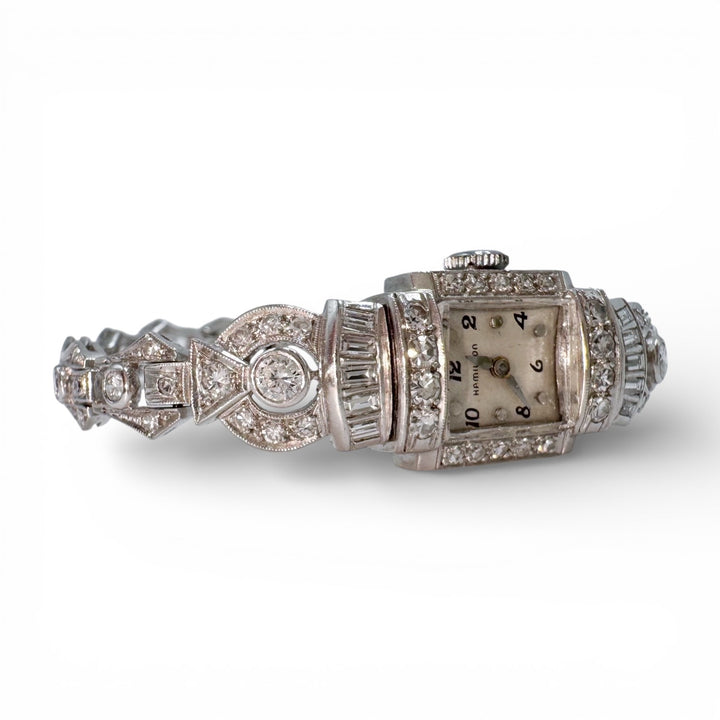 Platinum Estate Art Deco Watch