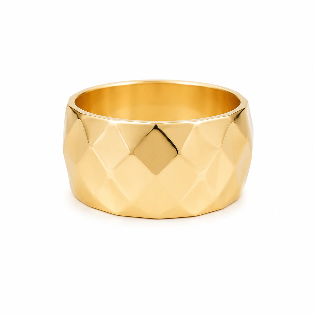 14k Yellow Cigar Estate Band