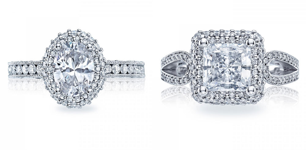 Tacori Blooming Beauties Engagement Rings