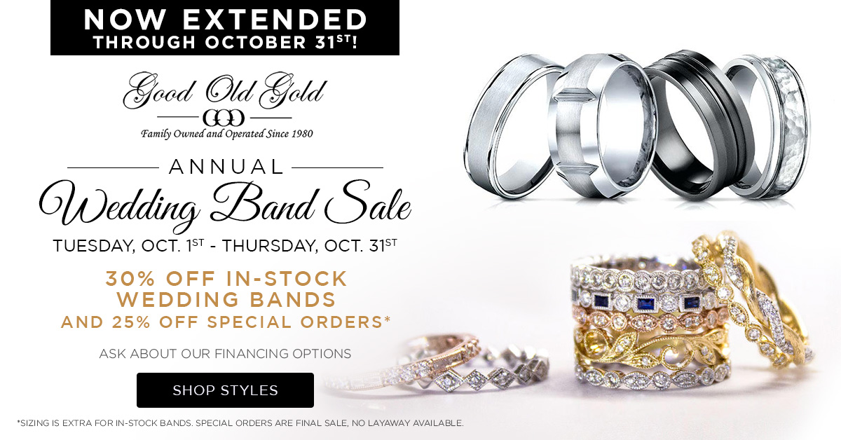 Annual Wedding Band Sale