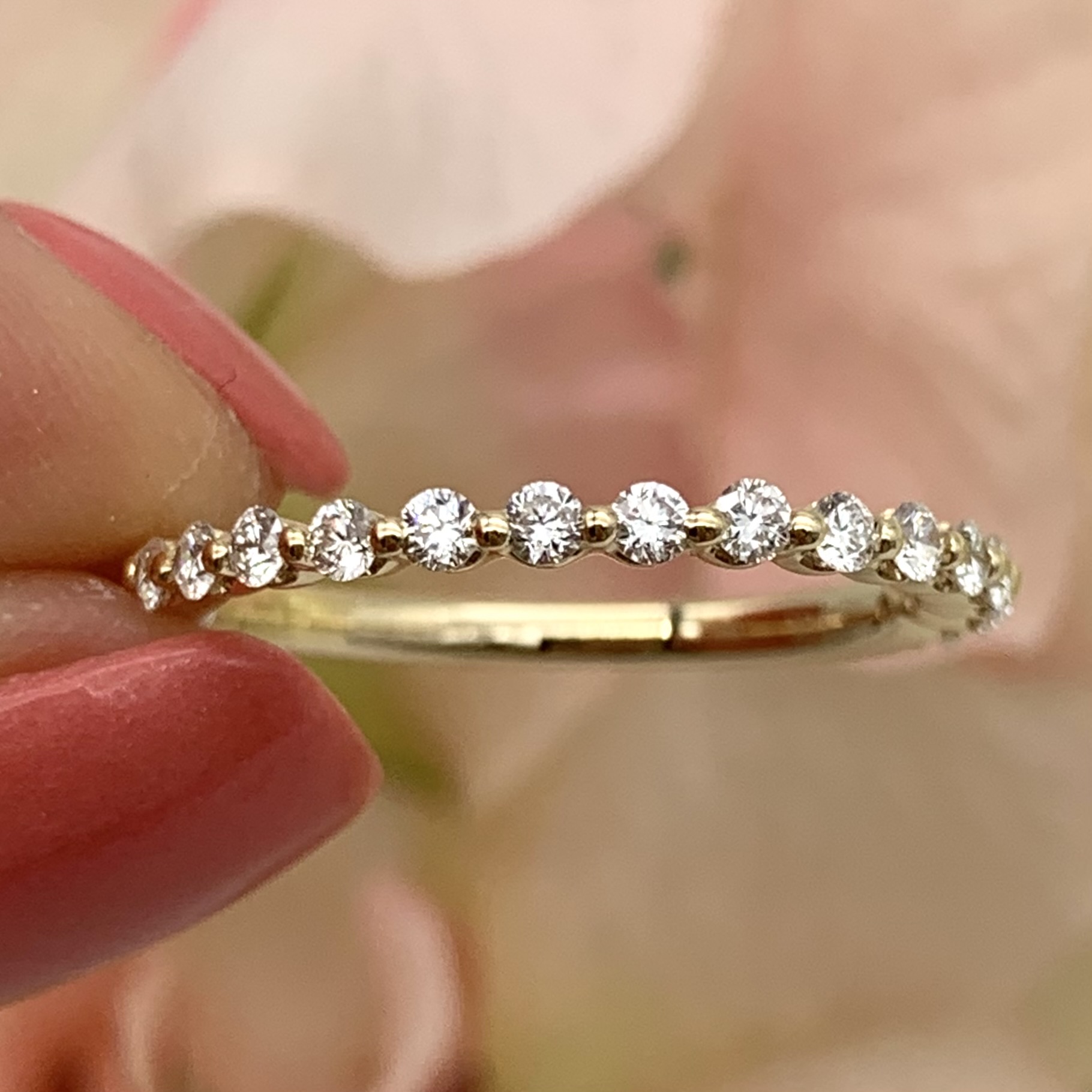 Shop the Diamonds Forever Wedding Band DFE YB2801N Good Old Gold