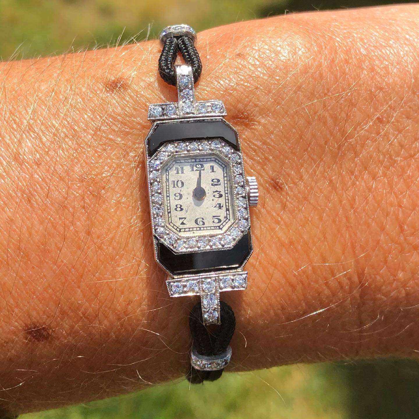 Shop the GOG Collection Watch EST PLAT VINTAGE SILK CORD Good