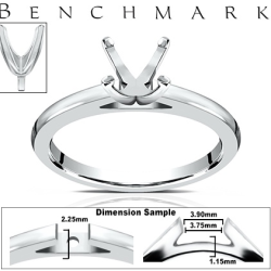GOG Collection  Engagement Ring BEN-HCBS-LH100 thumbnail 1