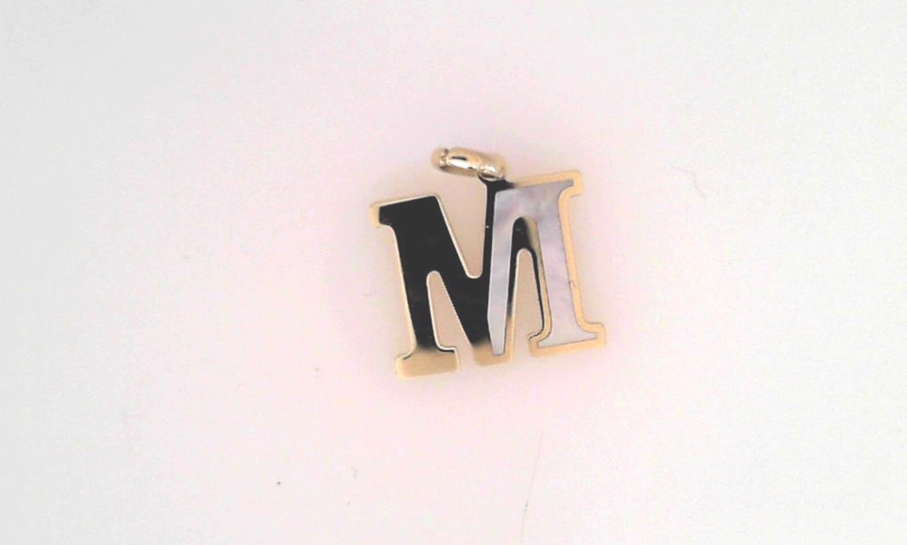 GOG Collection  Charm FLO-14k-M-initial-charm