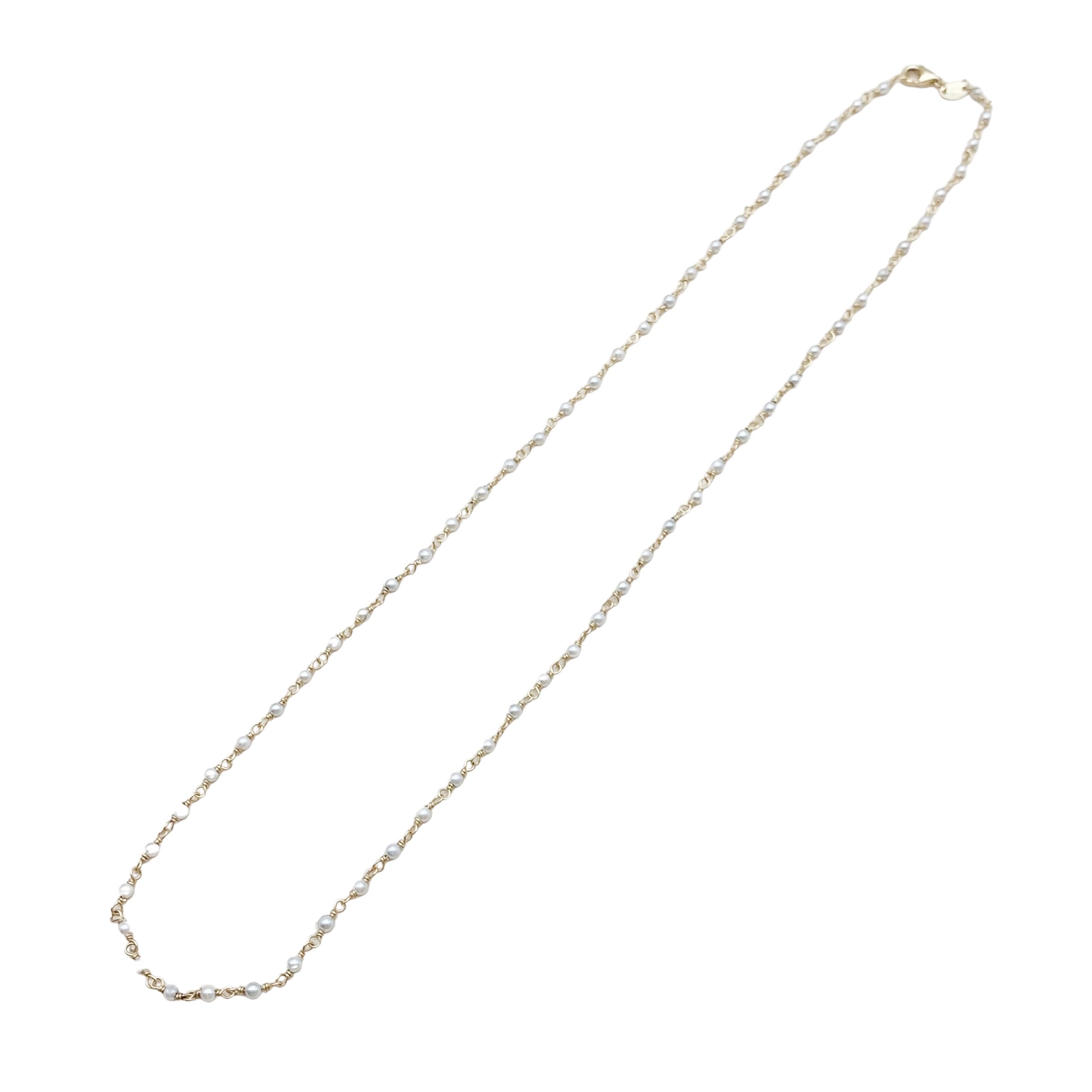 GOG Collection  Necklace FLO-14KPRL16