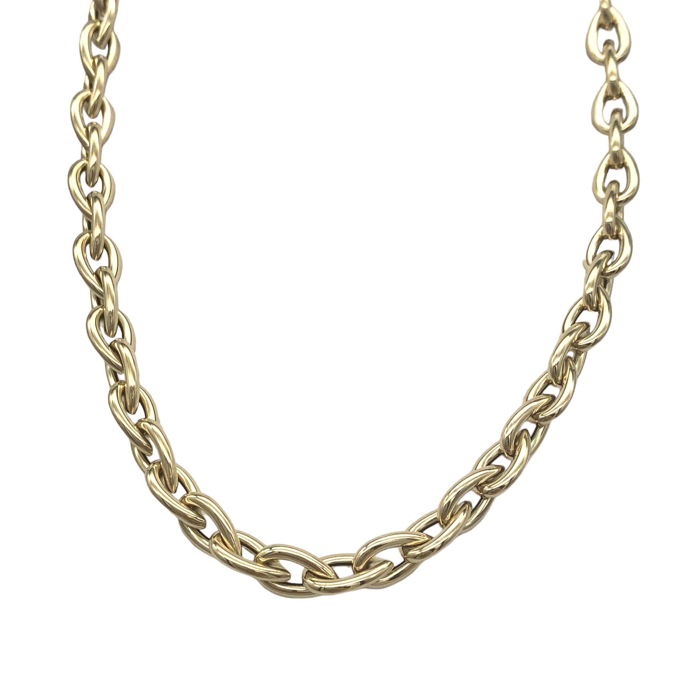GOG Collection  Necklace FLO-14KYTEARDROPCHAIN18'