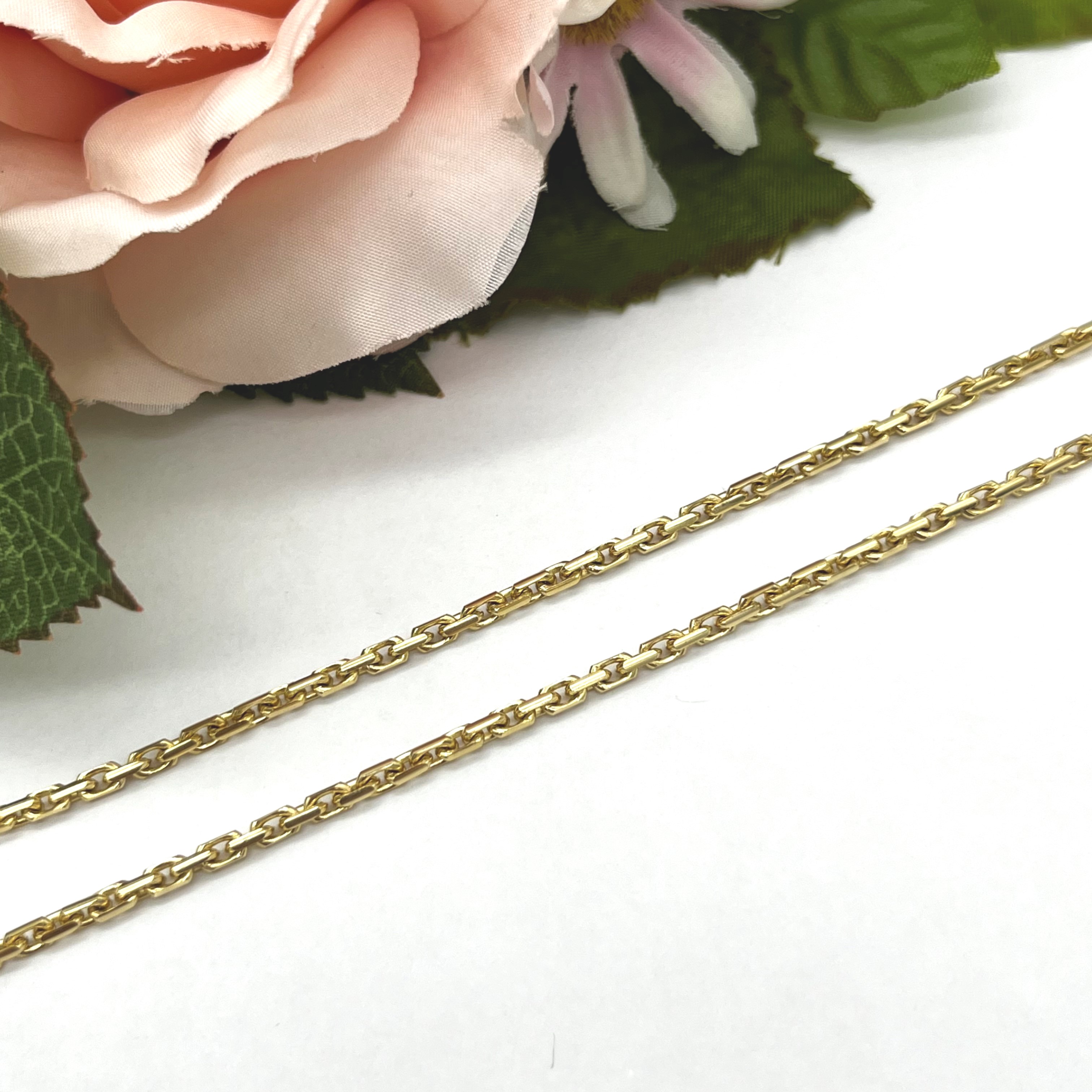 GOG Collection  Necklace FLO-14KYLONGCABLE
