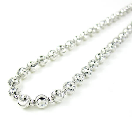 GOG Collection  Necklace FLO-14KWGFANCYCHAIN