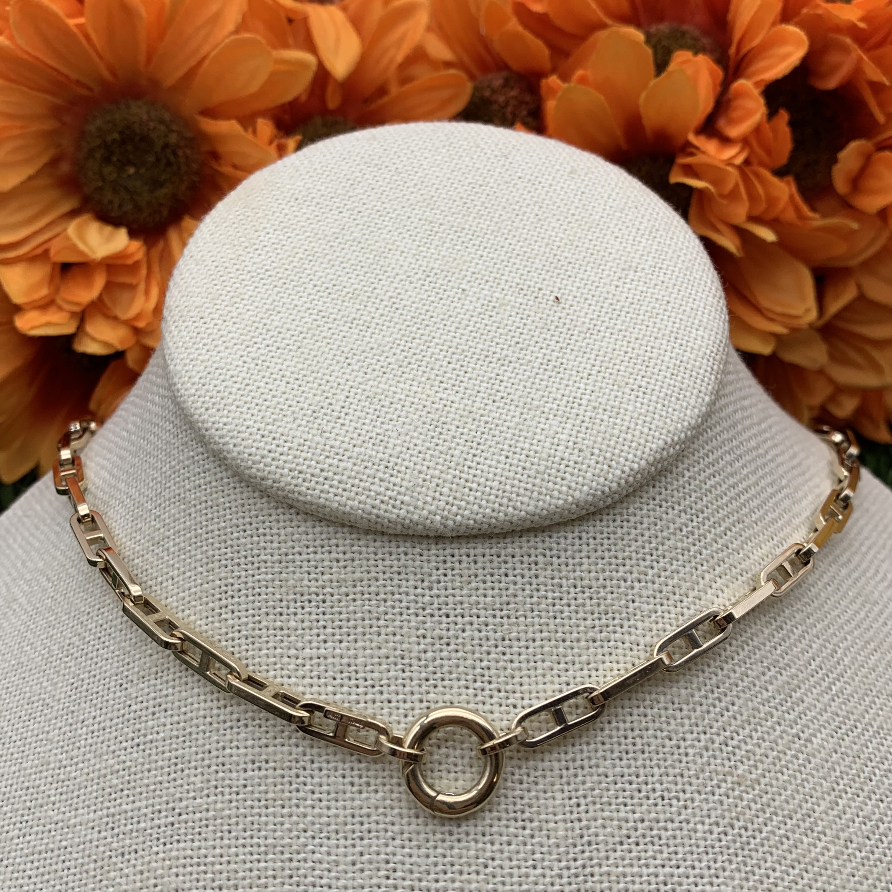 GOG Collection  Necklace FLO-14KLINK7.7DWT