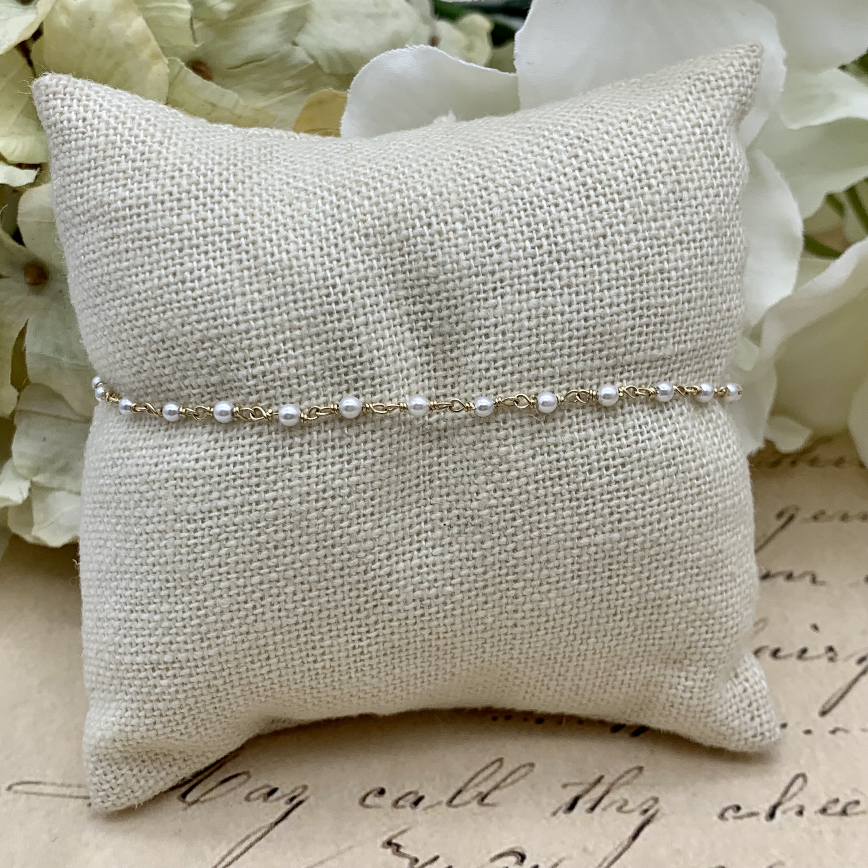 GOG Collection  Bracelet FLO-PIGTAILPEARL
