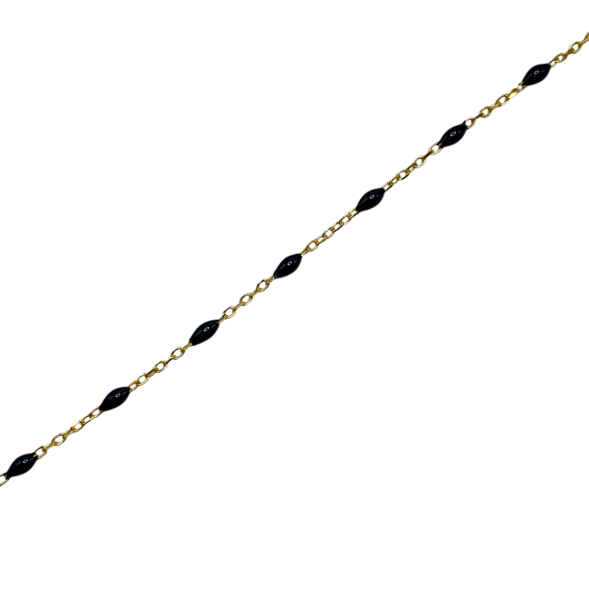 GOG Collection  Bracelet FLO-BLACKBEADBRAC