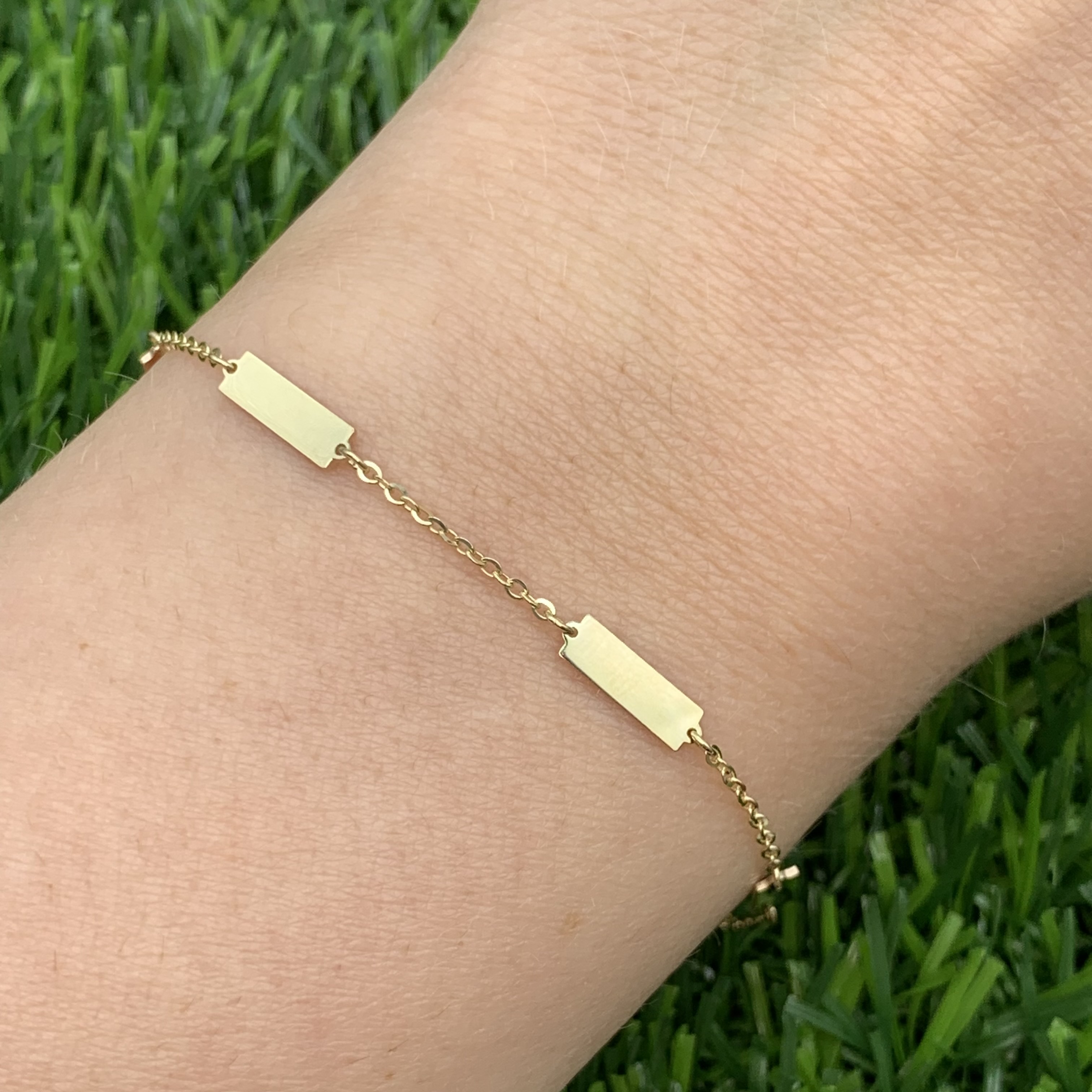 GOG Collection Bracelet FLO-14KGBARS GOG Collection Bracelet FLO-14KGBARS