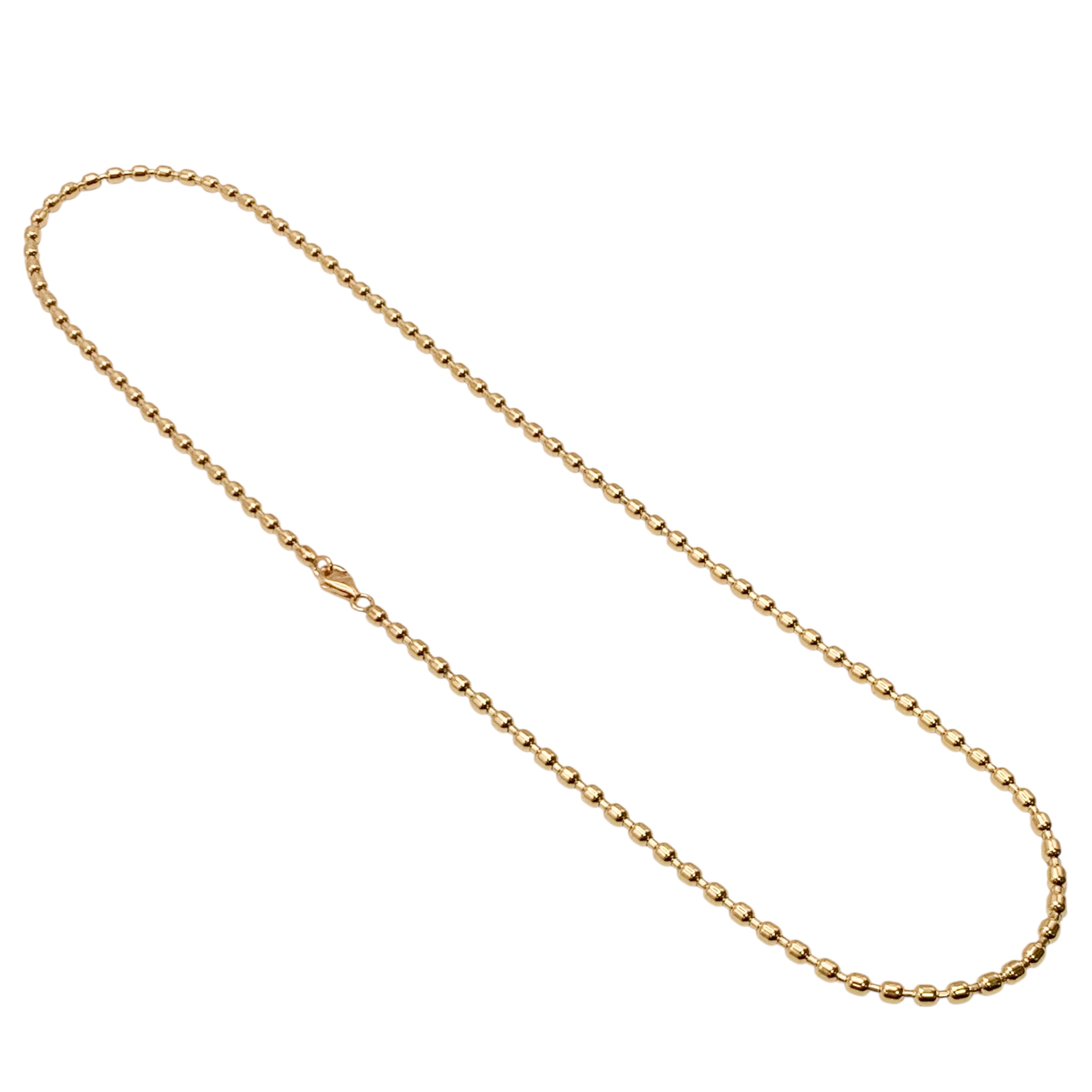 GOG Collection  Necklace FLO-14KBEAD6.1DWT