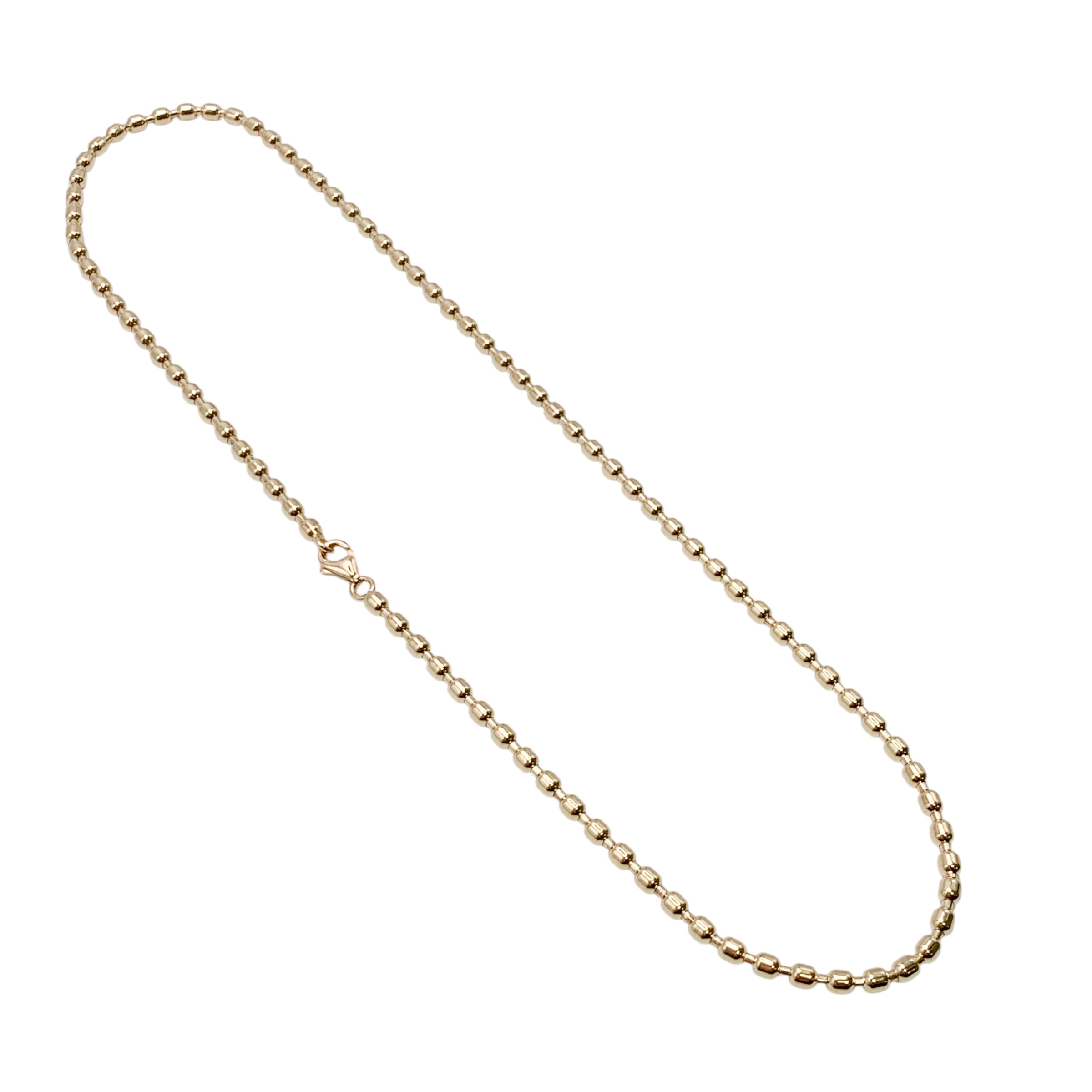 GOG Collection Necklace FLO-14KBEAD5.3DWT GOG Collection Necklace FLO-14KBEAD5.3DWT