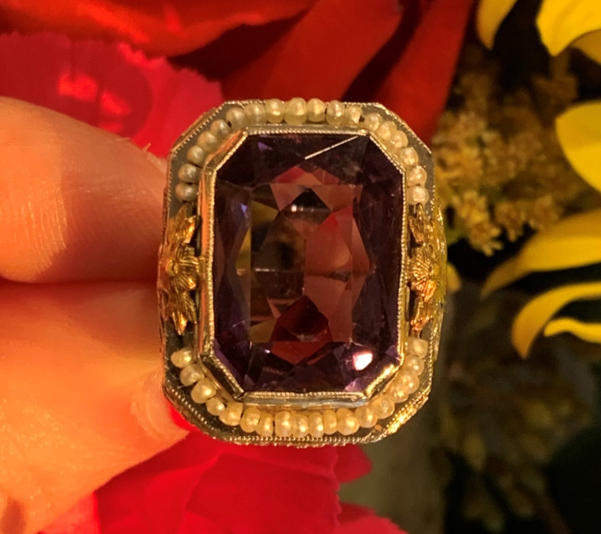GOG Collection  Ring EST-AMETHYST ANTIQ 4.3