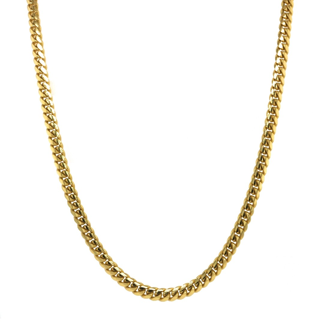 GOG Collection  Necklace ALE-5MMCUBAN-22