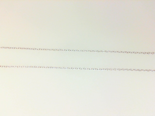 GOG Collection  Necklace GF-CABLE14K WG19'0.4