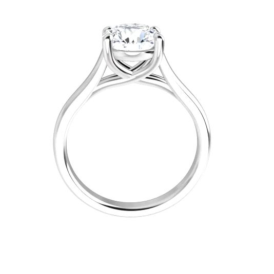 Solitaire 14K Gold Diamond Ring Solitaire 14K Gold Diamond Ring