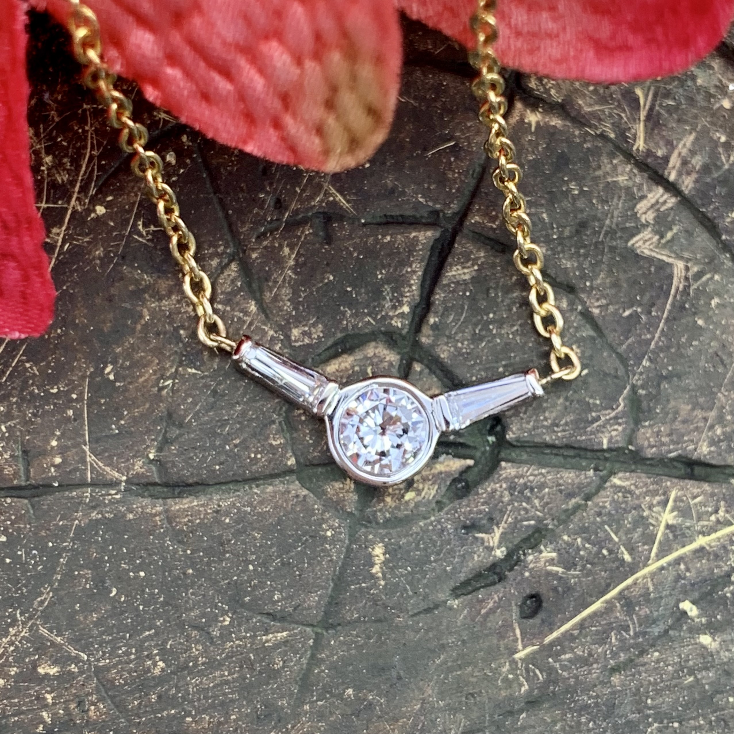 GOG Collection  Necklace GOG-14KTT0.50CT