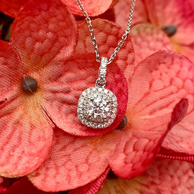 GOG Collection  Necklace GOG-14KWG0.43CTTW