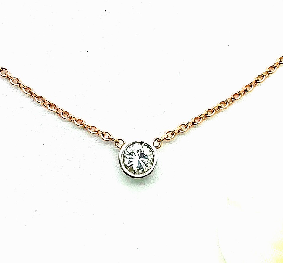 GOG Collection  Necklace GOG-14KRG1.7DWT