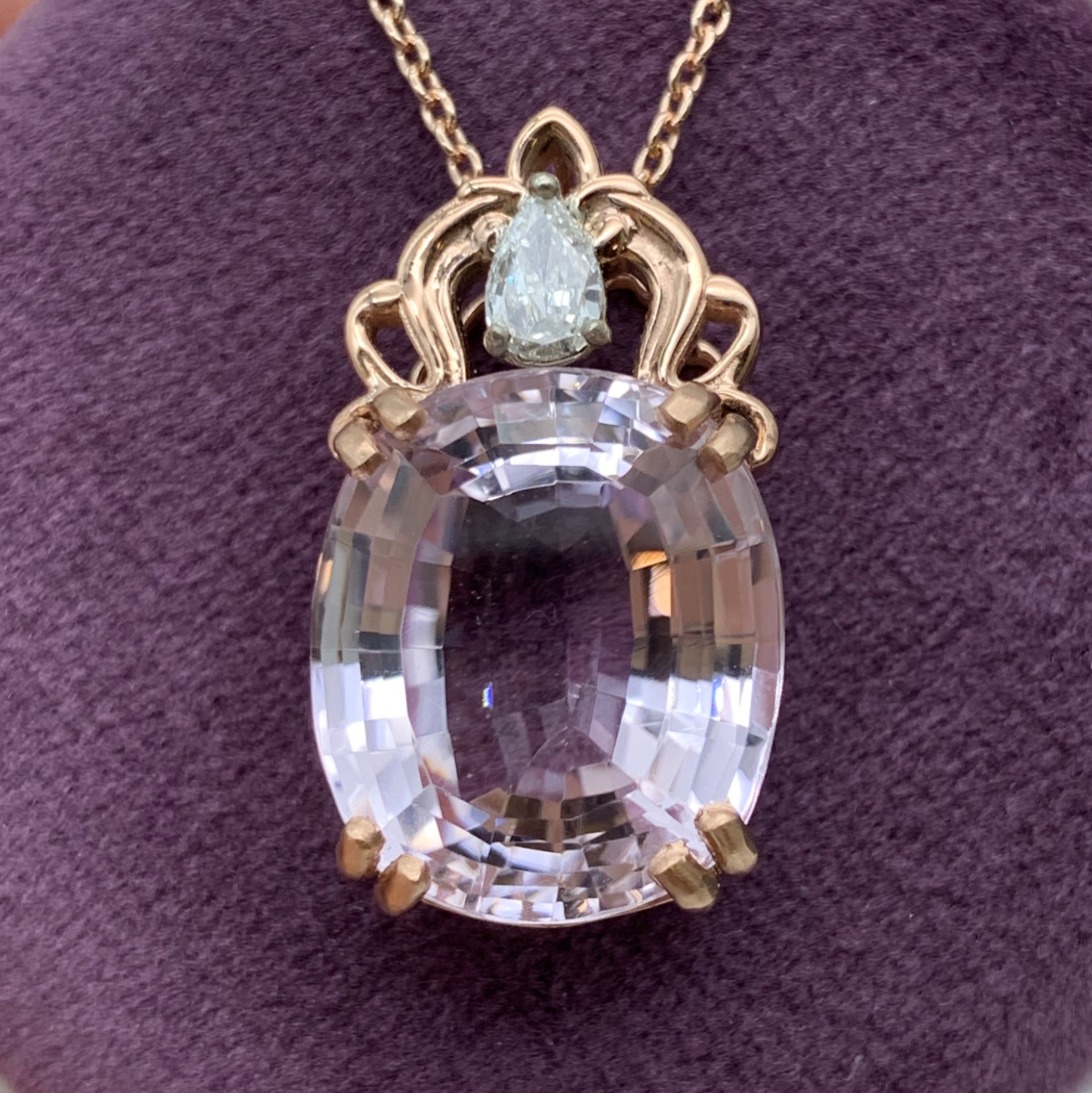 GOG Collection  Necklace GOG-8.0KUNZITE