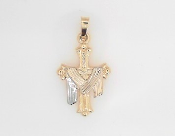 GOG Collection  Charm GOG-14ktTTCROSSWITHROBE