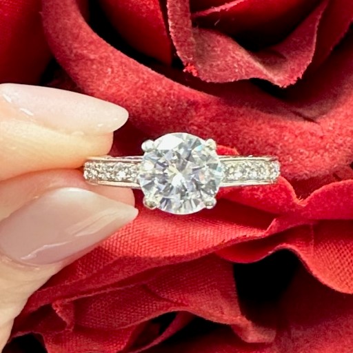 GOG Collection  Engagement Ring GOG-14KW-119GSI1BR