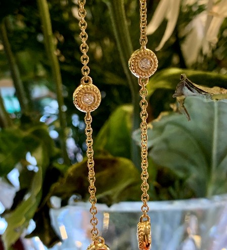 GOG Collection  Necklace GOG-18KTYG0.40CTWBYTHEYARD