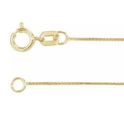 GOG Collection  Necklace GOG-14KTYGTHINBOXCHAIN