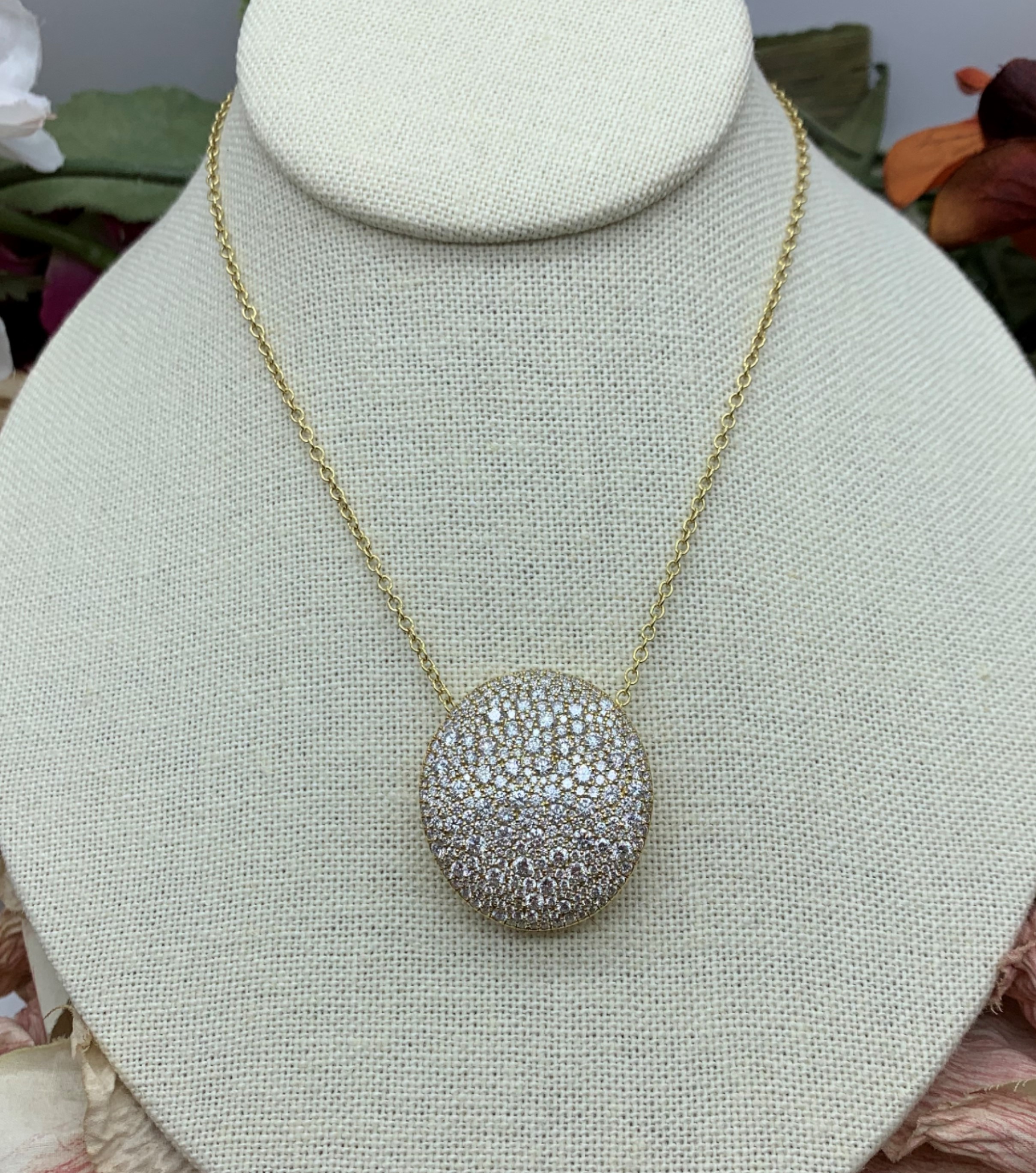 GOG Collection  Necklace EST-IPP18KYG8.60CT