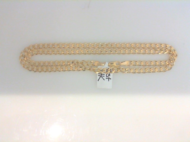 GOG Collection  Necklace EST-14KTYGCURBLINKCHAIN6.8DWT