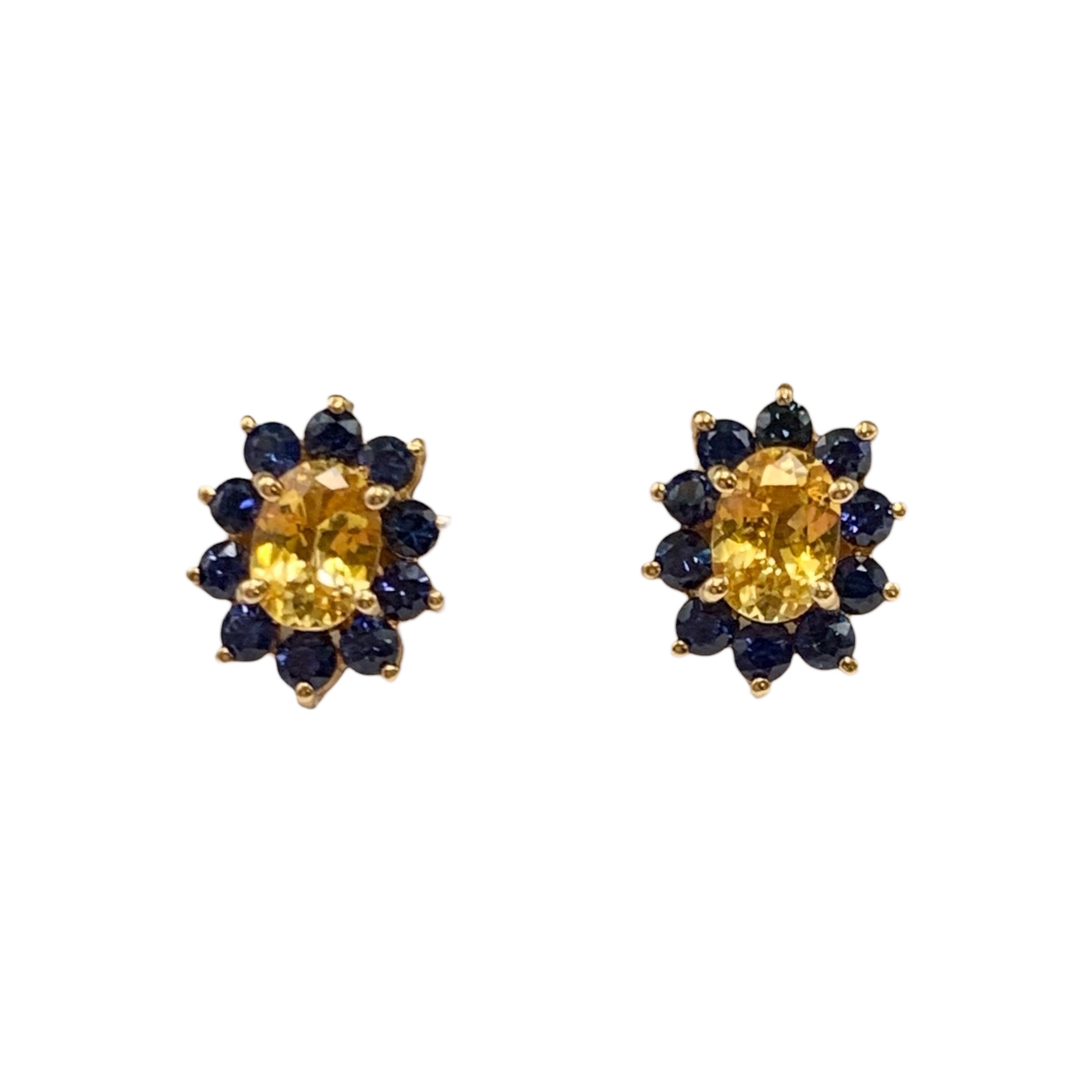 GOG Collection  Earrings EST-14KSAPPYB
