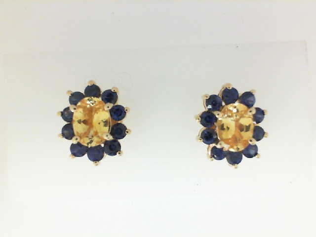 GOG Collection  Earrings EST-14KSAPPYB