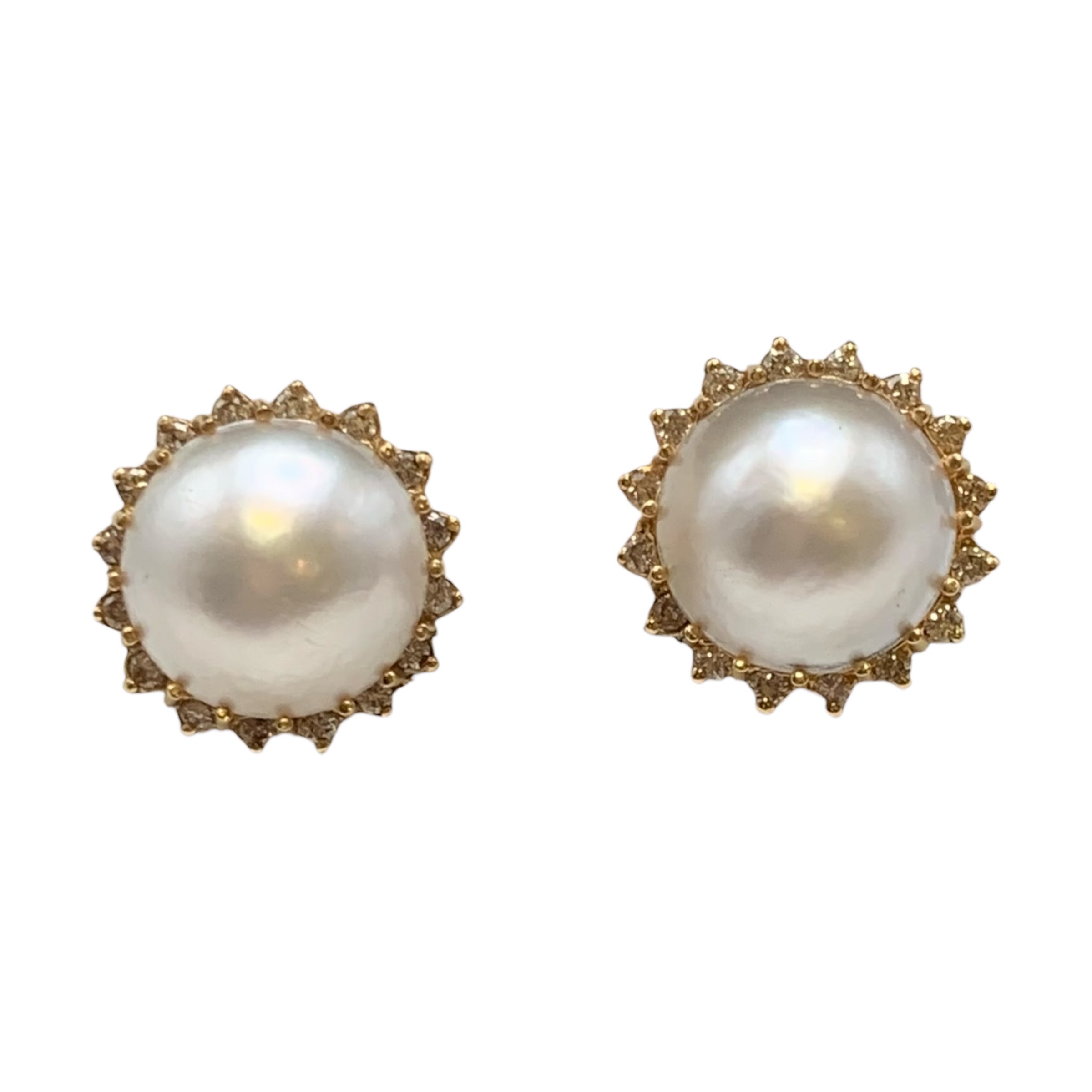 GOG Collection  Earrings EST-14KYG1.28CT