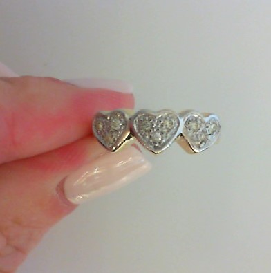 GOG Collection  Ring EST-14KTTRIPLEHEART