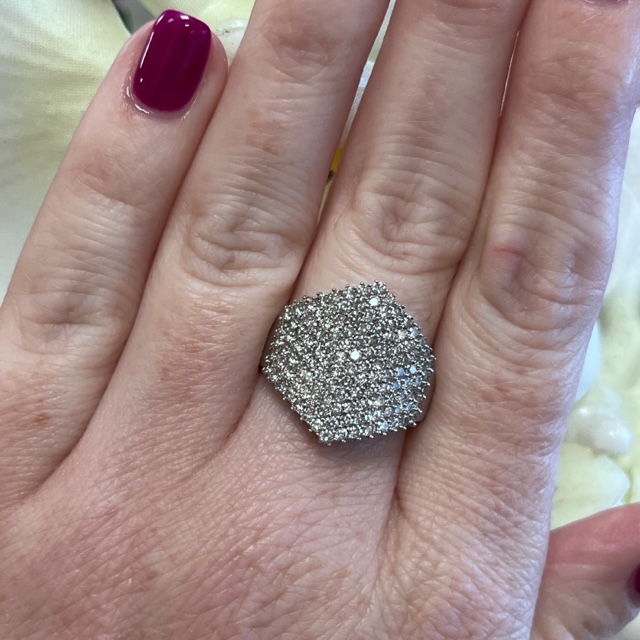 GOG Collection  Ring EST-14KTWGPAVEDIAMOND2.00CTRING