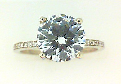 GOG Collection Ring EST-PLATINUM PAVE VERAWANG GOG Collection Ring EST-PLATINUM PAVE VERAWANG