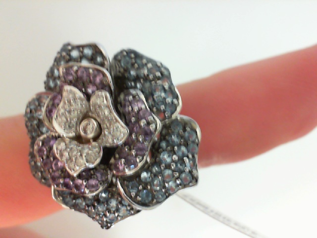GOG Collection Ring EST-SONIA B 18KT WG AQUAMARINEVIOLETSAPPHIREROSERI GOG Collection Ring EST-SONIA B 18KT WG AQUAMARINEVIOLETSAPPHIREROSERI