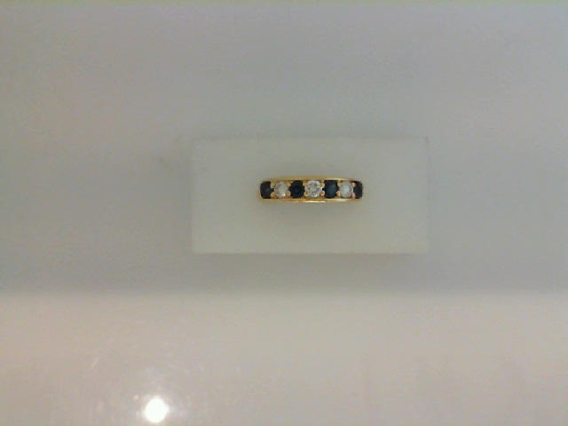 GOG Collection  Ring EST-18K YG SAPPHIRE DIAMOND