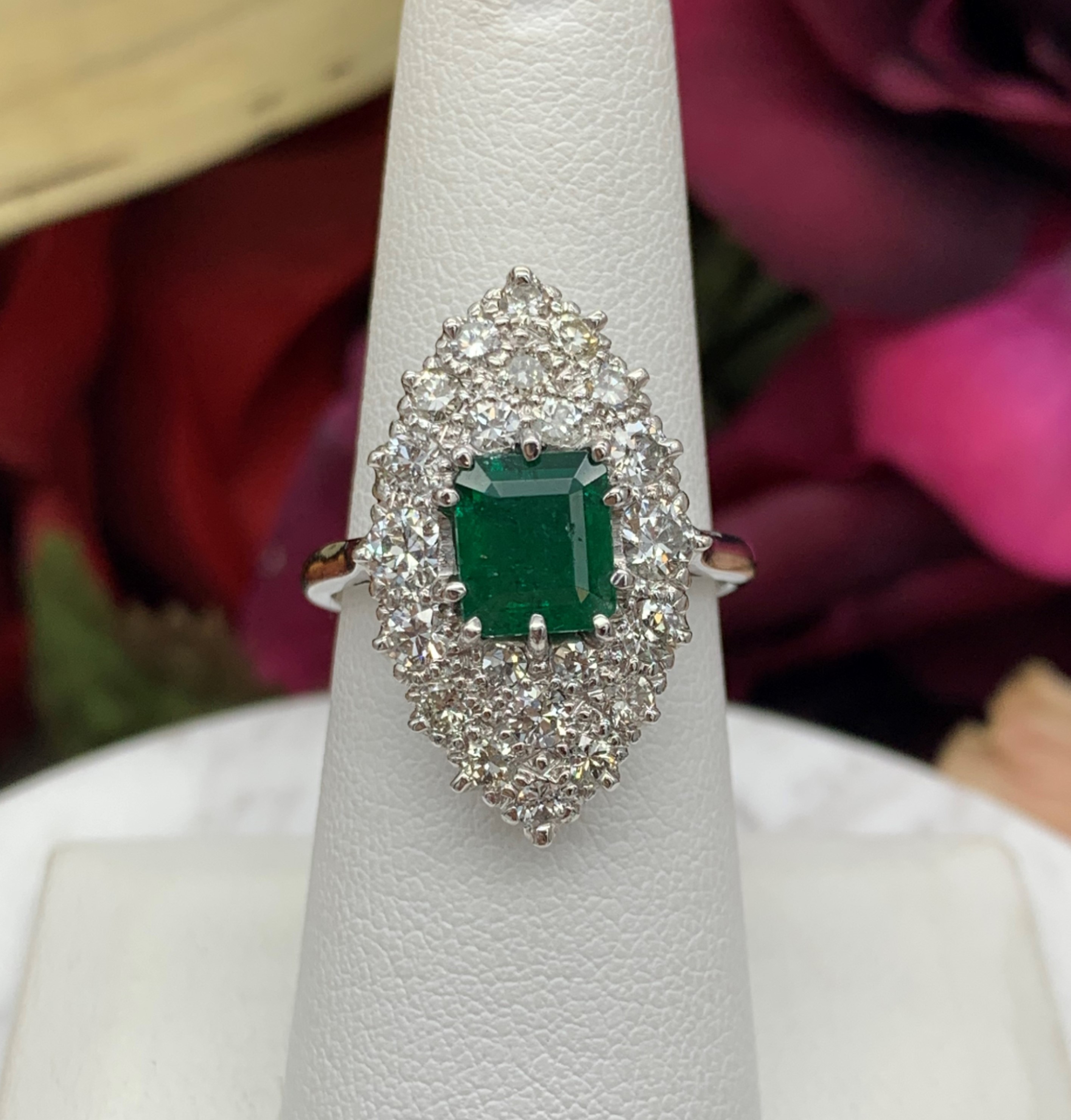 GOG Collection  Ring EST-R EMERALD DIA1.45
