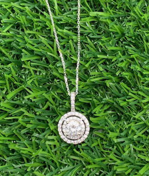 GOG Collection  Necklace 116 CT DIA PEND