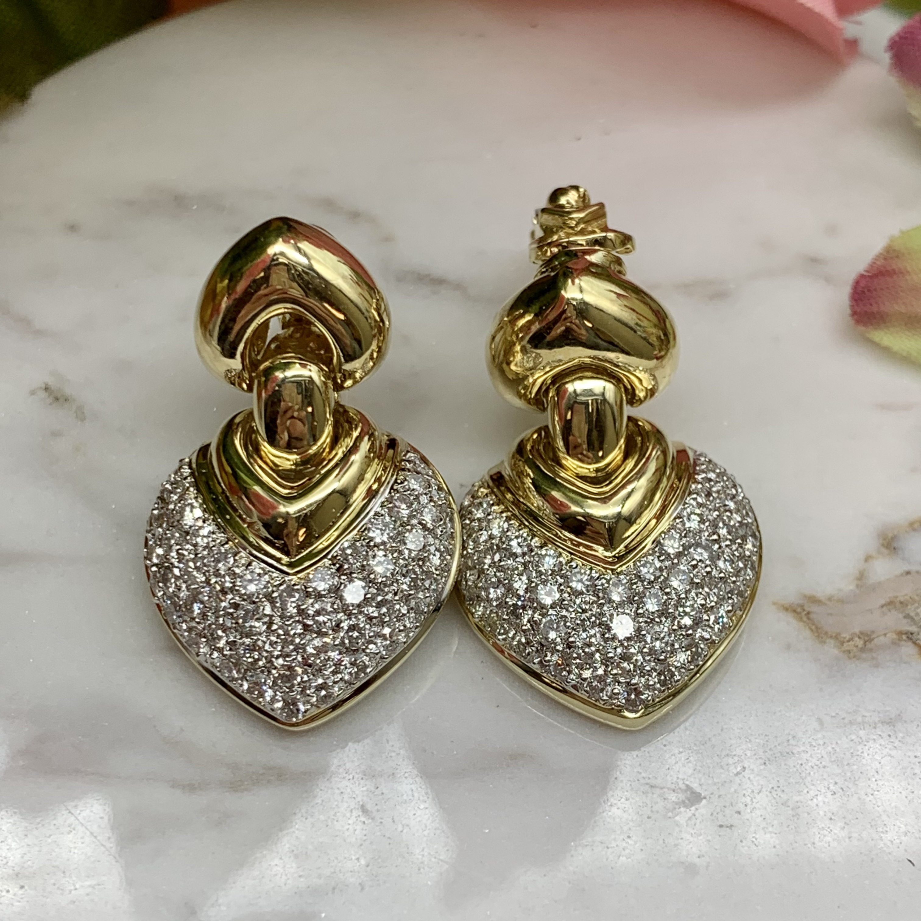 GOG Collection  Earrings EST-18KYG1.50CTTW