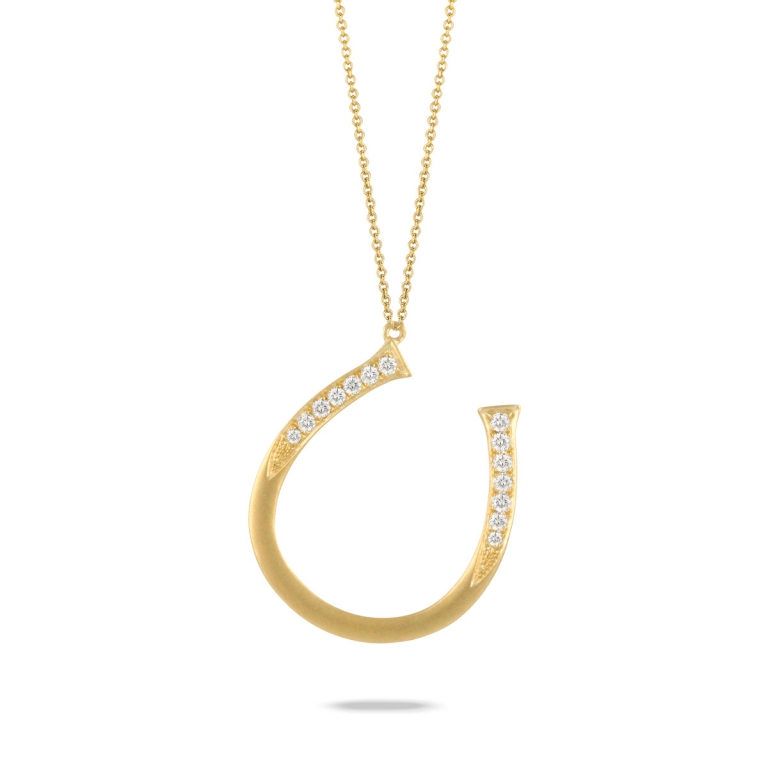 GOG Collection  Necklace EST-DOVESHORSESHOE