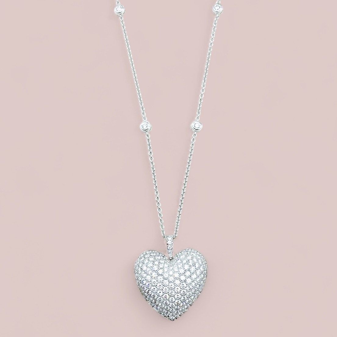 GOG Collection  Necklace EST-18K9.31CTHEART