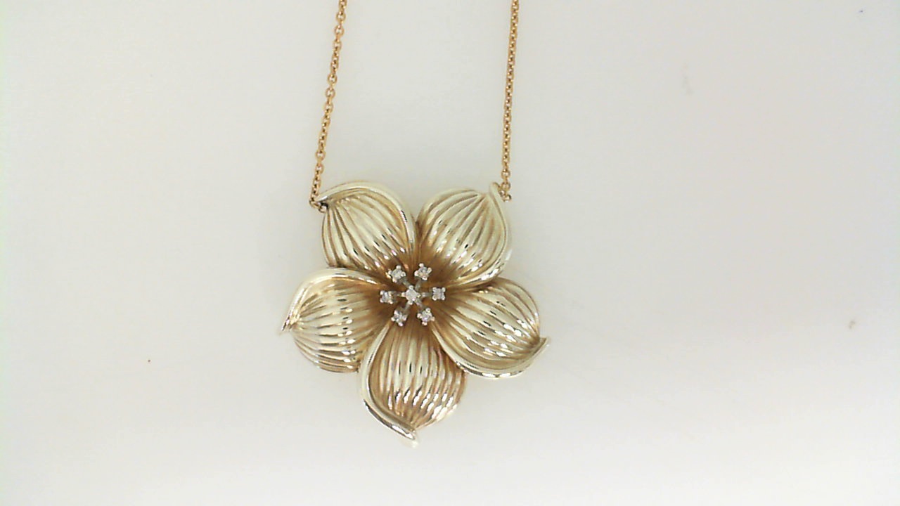 GOG Collection  Necklace EST-14KFLOW