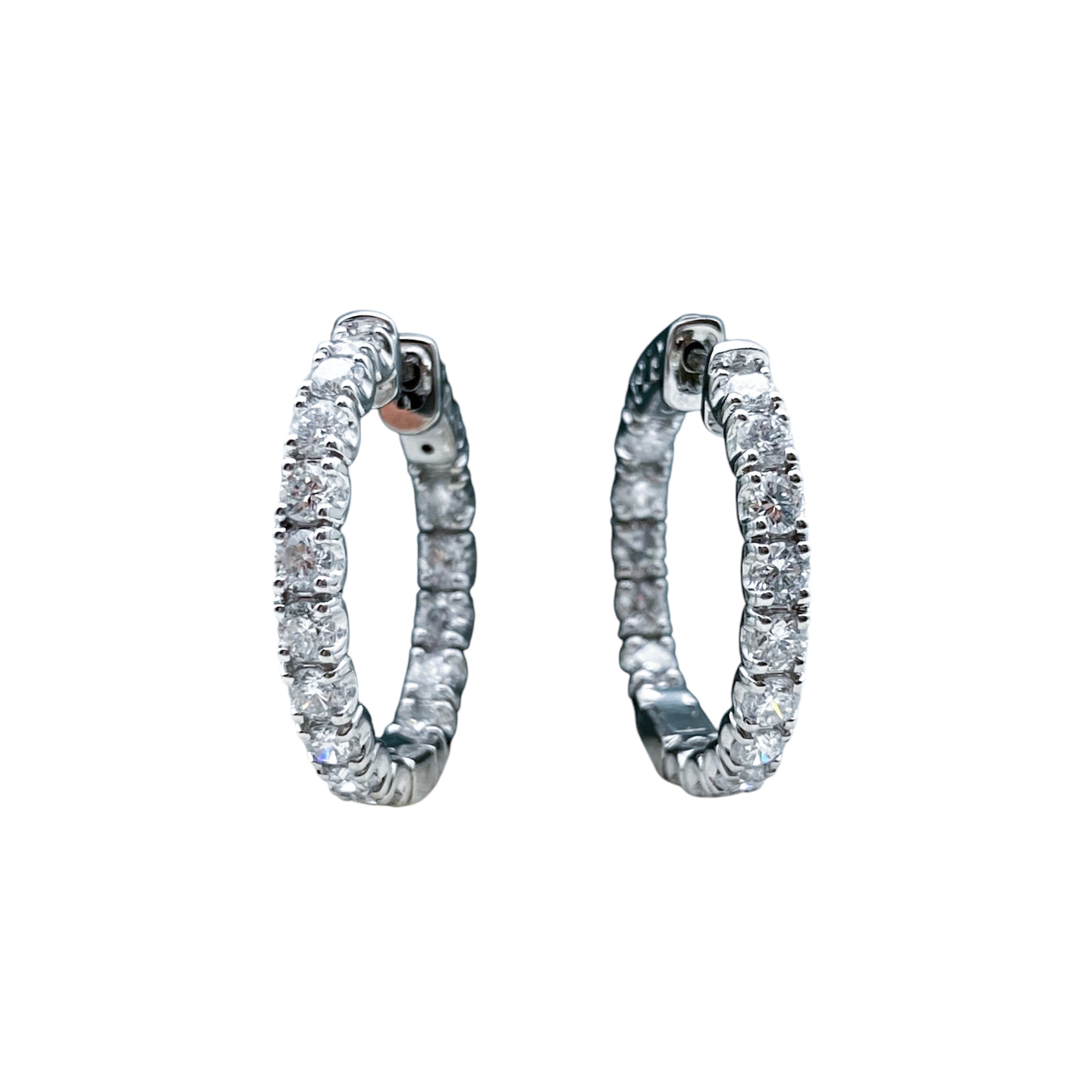 GOG Collection Earrings GOG-DIAHOOPS GOG Collection Earrings GOG-DIAHOOPS