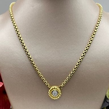 GOG Collection  Necklace EST-DAVIDYURMAN18KTYGDIANECK
