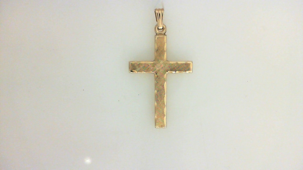 GOG Collection  Necklace EST-14kY/GCross0.7dwt