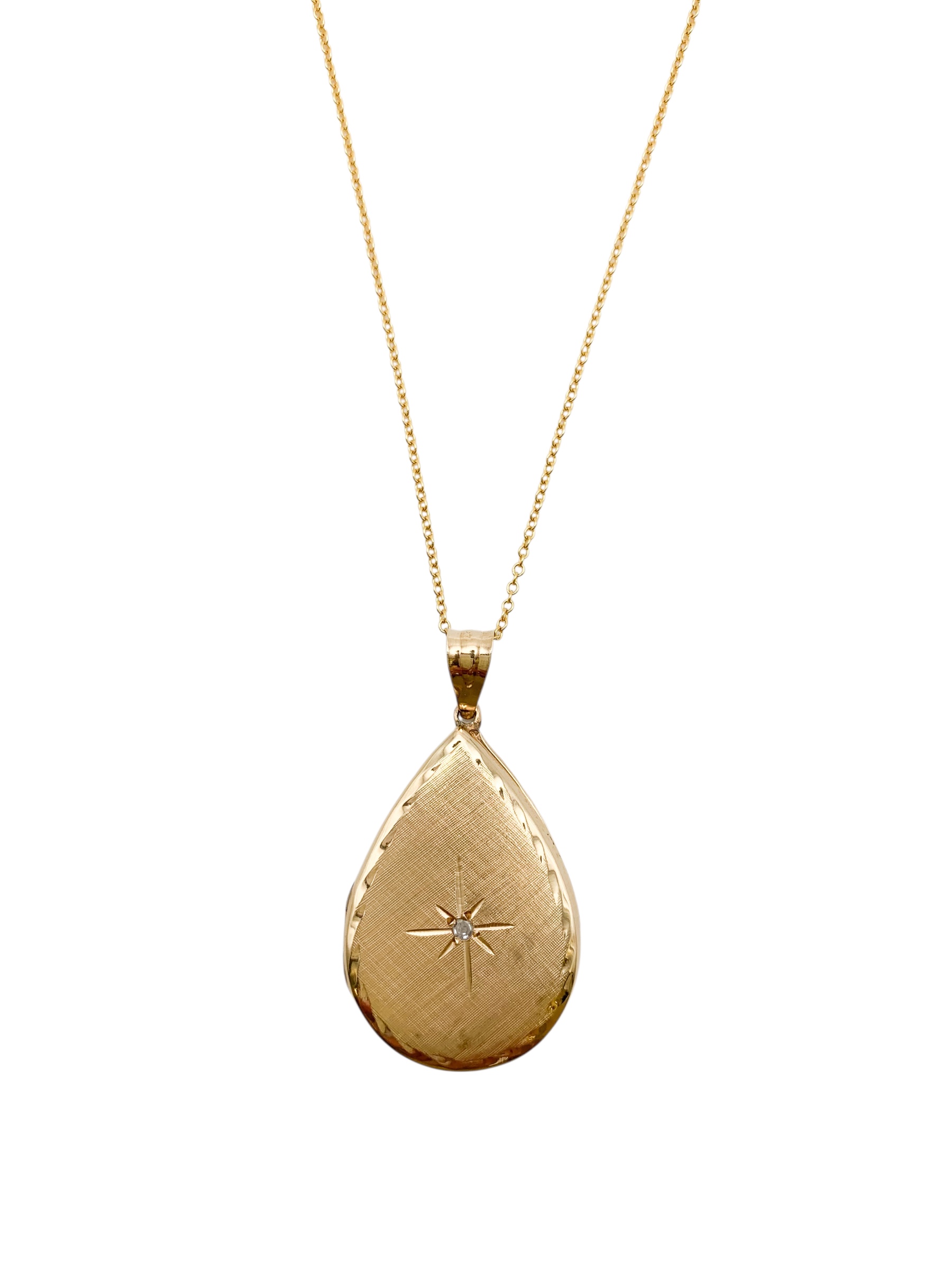 GOG Collection  Necklace EST-14KYGLOCKET